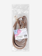 Ручка для сумки из натуральной кожи, с карабинами, 125×1.2 см, коричневая - Фото 7