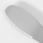 Нож для масла Доляна Lime, 20×3 см, нержавеющая сталь, чёрно-зелёный - Фото 3