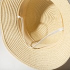 Комплект для девочки (шляпа р-р 52, сумочка) MINAKU цвет бежевый - Фото 3