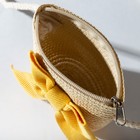 Комплект для девочки (шляпа р-р 52, сумочка) MINAKU цвет бежевый - Фото 5
