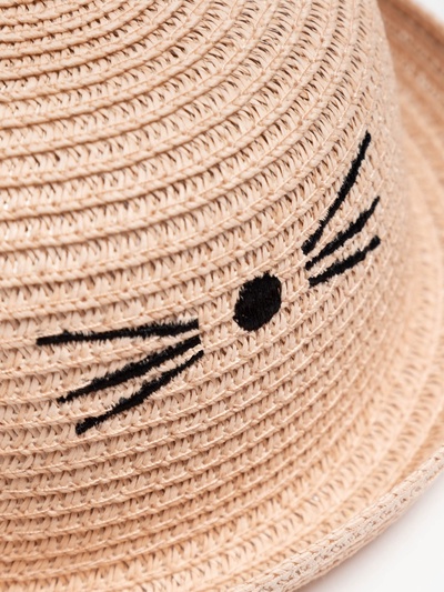 Шляпа для девочки MINAKU «Кошечка», розовая, размер 52 (3-5 лет)