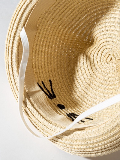 Шляпа для девочки MINAKU «Кошечка», цвет молочный, размер 52 (3-5 лет)