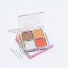 Палетка теней для век, 4 цвета - Фото 2