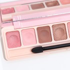 Палетка теней для век, с жемчужным блеском, 8 цветов - Фото 4