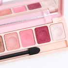 Палетка теней для век, с жемчужным блеском, 8 цветов - Фото 5