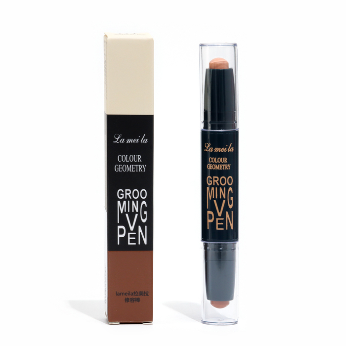 Контурирующий стик для лица двойной: контур и хайлайтер - Фото 1