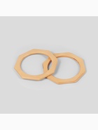 Ручки для сумки деревянные, d=10.5, 13.5×13.5 см, 2 шт., бежевые - Фото 7