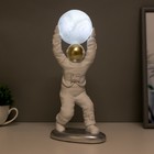 Светильник "Космонавт и луна" LED 2Вт (провод 1м) белый 13х13х29,5 см - Фото 4