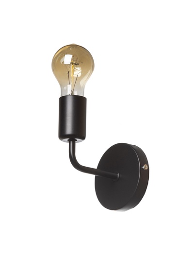 Бра 2609/1BK E27 40 Вт черный 10×12×17.5 см