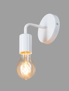 Светильник Бра 2609/1WT, E27, 40 Вт, белый, 10×12×17.5 см - Фото 2