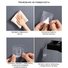 Пепельница настенная из нержавеющей стали для туалета, ванной комнаты, d=8.5 см - Фото 2