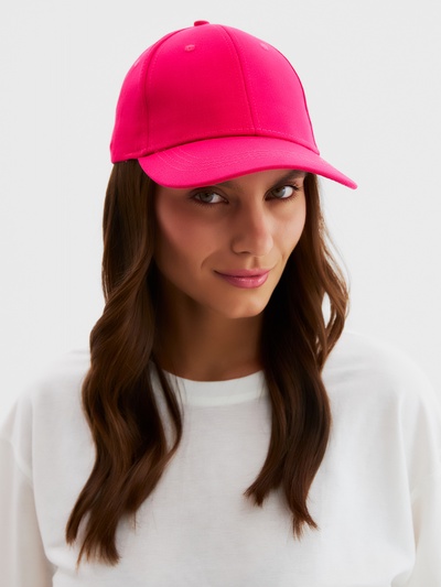 Кепка однотонная MINAKU, фуксия, размер 58