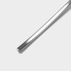 Набор столовых ложек из нержавеющей стали Доляна Sentiment, длина 22.5 см, 6 шт., серебристый - Фото 5