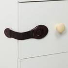 Блокиратор для дверей и ящиков, универсальный, тканевый, 22 см, коричневый, Крошка Я - Фото 6