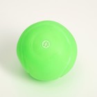 Игрушка пищащая "Теннисный мяч" для собак, 7 см, зёленая - фото 6529290