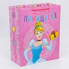 Пакет подарочный "Прекрасной принцессе" 40х49х19 см, упаковка, Принцессы - Фото 3