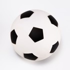 Игрушка-шар под лакомства "Футбол", 8 см, белая - фото 6529333