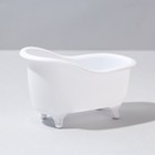 Ванночка декоративная  White, 12 х 6 х 7 см - фото 9539605