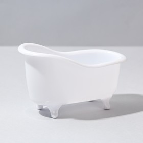 Ванночка декоративная  White, 12 х 6 х 7 см