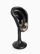 Подставка под серьги «QF. Ухо», 4.2×3×11 см, 3 отверстия, чёрная - Фото 1