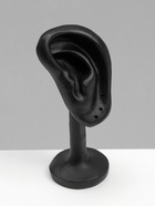 Подставка под серьги «QF. Ухо», 4.2×3×11 см, 3 отверстия, чёрная - Фото 5