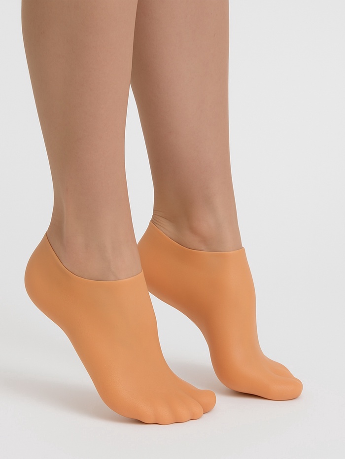 Носочки для педикюра, силиконовые, универсальный размер, 20.7×10 см - Фото 1