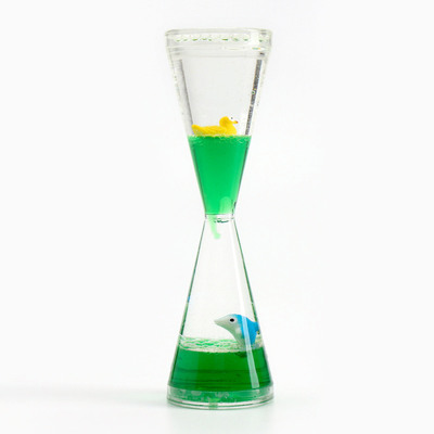 Гелевые часы, 17.7 х 4.5 см, антистресс, зелёные