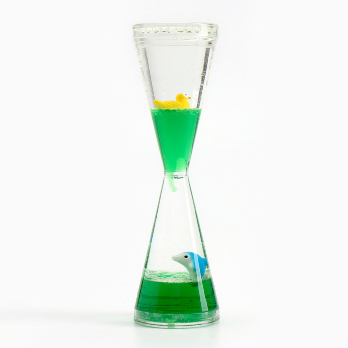 Гелевые часы, 17.7 х 4.5 см, антистресс, зелёные - Фото 1