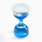 Гелевые часы, 10.5 х 5 см, антистресс, синие - Фото 2