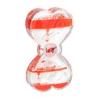 Гелевые часы, с мигающим шариком, 13 х 7,5 см, красные - фото 7778779