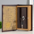 Шкатулка книга-сейф «Мой капитал», дерево, 17×11×5 см - Фото 2