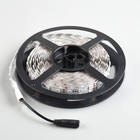 Светодиодная лента 12В, SMD5050, 5 м, IP33, 120 LED, 28.8 Вт/м, 10-12 Лм/1 LED, DC, ЖЁЛТЫЙ - Фото 3