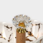 Менажница 4 ячейки «Марбл», 20×3.2 см, цвет белый - Фото 6