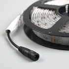 Светодиодная лента 12В, SMD5050, 5 м, IP65, 120 LED, 28.8 Вт/м, 10-12 Лм/1 LED, DC, ЗЕЛЁНЫЙ - Фото 4