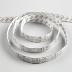 Светодиодная лента 12В, SMD5050, 5м, IP65, 120LED, 28.8Вт/м, 10-12 Лм/1 LED, DC, ТЁПЛЫЙ БЕЛЫЙ - Фото 2