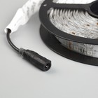 Светодиодная лента 12В, SMD5050, 5м, IP65, 120LED, 28.8Вт/м, 10-12 Лм/1 LED, DC, ТЁПЛЫЙ БЕЛЫЙ - Фото 4