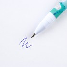 Ручка шариковая синяя паста 0.7 мм с колпачком «Самая лучшая» пластик софт-тач - Фото 2