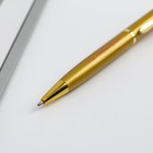 Ручка подарочная «С 8 марта», металл, синяя паста - Фото 4