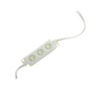 Светодиодный модуль SMD5050, 3 LED, ABS пластик, 15-18 Lm/1LED, 0,75W/модуль, IP65, БЕЛЫЙ - Фото 1