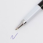 Ручка шариковая синяя паста 1.0 мм с колпачком «С 23 февраля» пластик - Фото 7