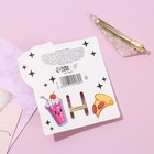 Заколка для волос "Моя жизнь-мои правила" - фото 21465522