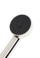 Душевая лейка ZEIN Z0210, пластик, 1 режим, цвет хром с черной вставкой - фото 808788754