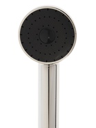 Душевая лейка ZEIN Z0210, пластик, 1 режим, цвет хром с черной вставкой - фото 804707485