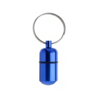 Адресник - капсула под записку, 2.2×1.3 см, металл, синий - Фото 3