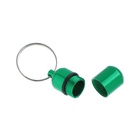 Адресник - капсула под записку, 2,2 х 1,3 см, зелёный - Фото 4