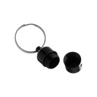 Адресник - капсула под записку, 2.2×1.3 см, чёрный - Фото 4