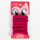 Резинки для волос "Пинки Пай", 6 шт, My Litlle Pony - Фото 1