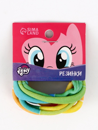 Резинка для волос, 6 штук, My Little Pony