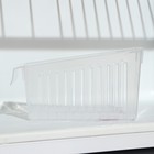 Контейнер для холодильника Доляна, 16,5×7×9 см, цвет прозрачный - Фото 2