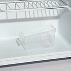Контейнер для холодильника Доляна, 16,5×7×9 см, цвет прозрачный - Фото 3